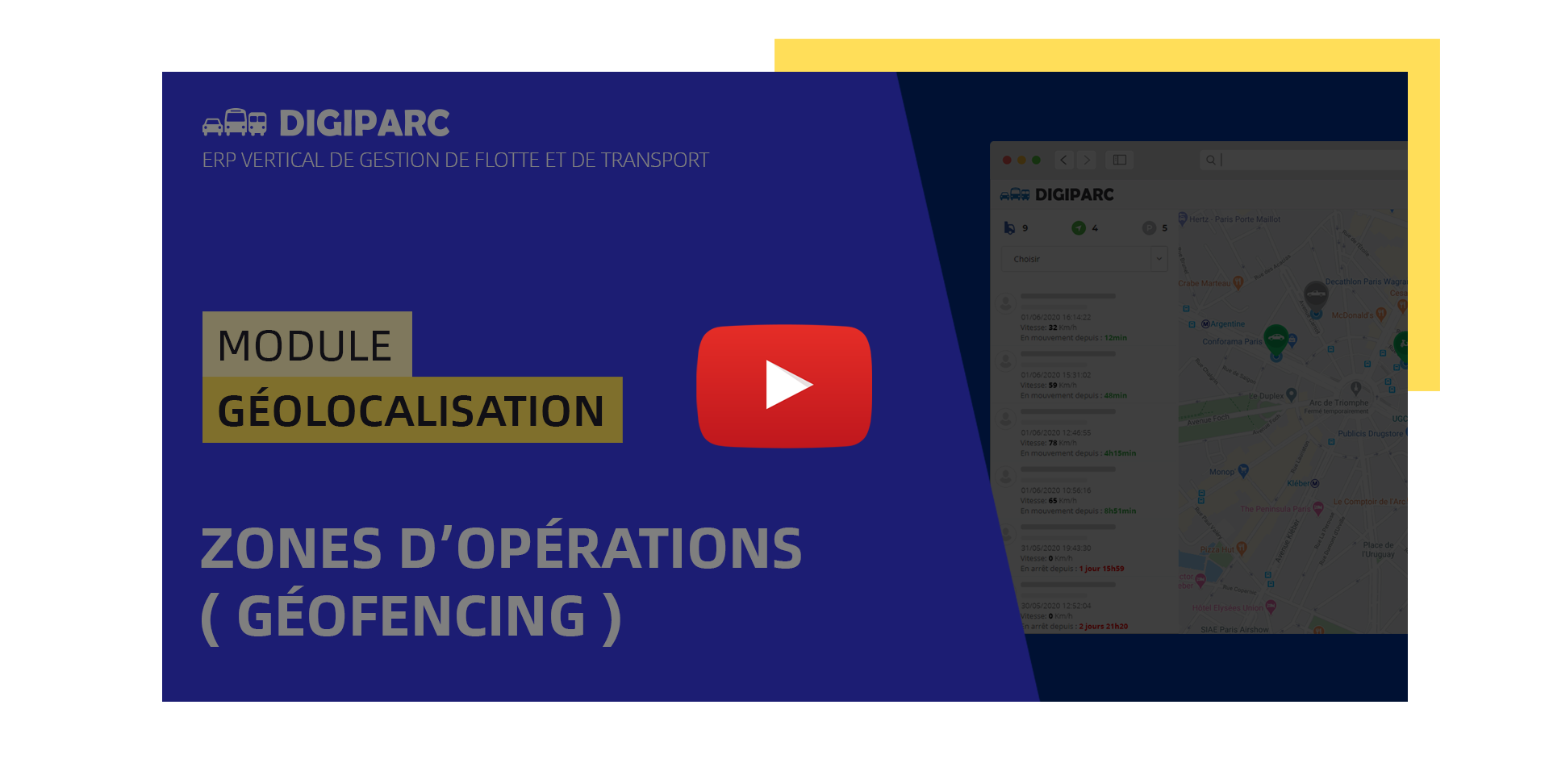 Optimisez votre gestion de flotte avec la configuration experte des zones d'opération