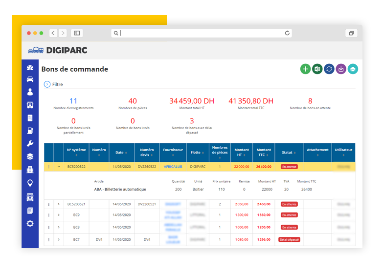 Save time and effort in creating purchase orders