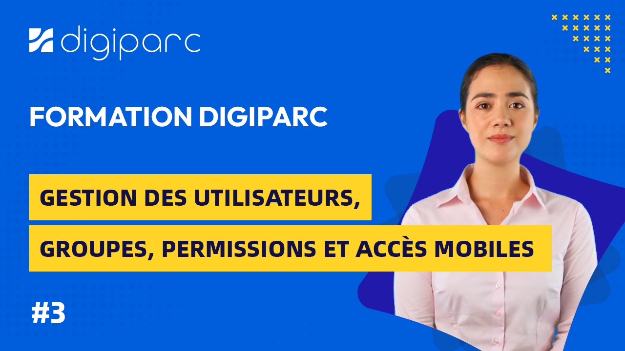 Gestion des utilisateurs, groupes, permissions et accès mobiles