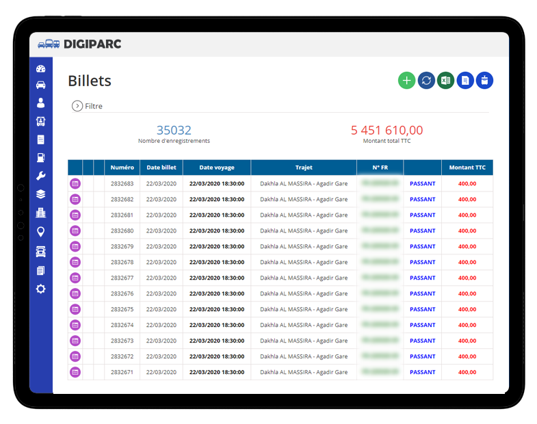 Edite sus boletos de viaje y equipaje en segundos con DIGIPARC