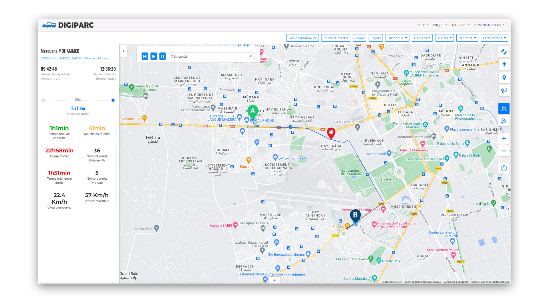 Cartographie précise: à la découverte des trajets