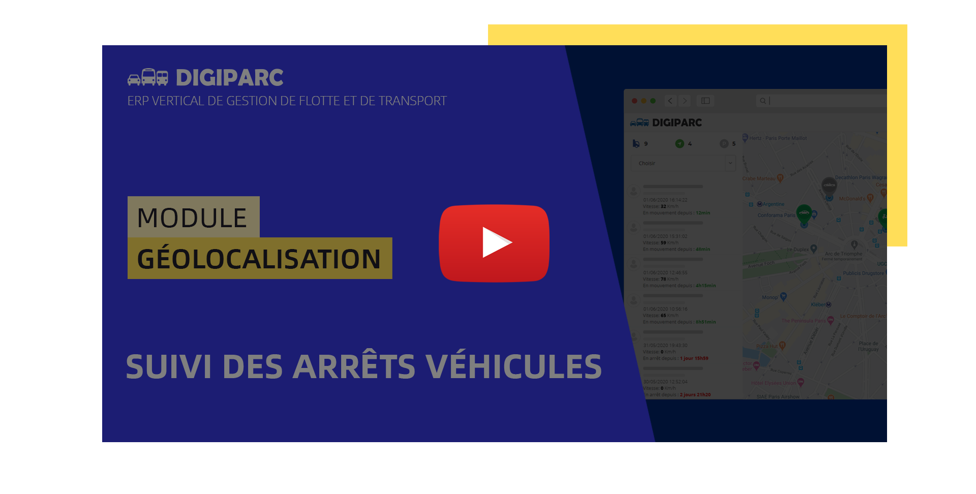 Digiparc: Révélateur de l'immobilisation